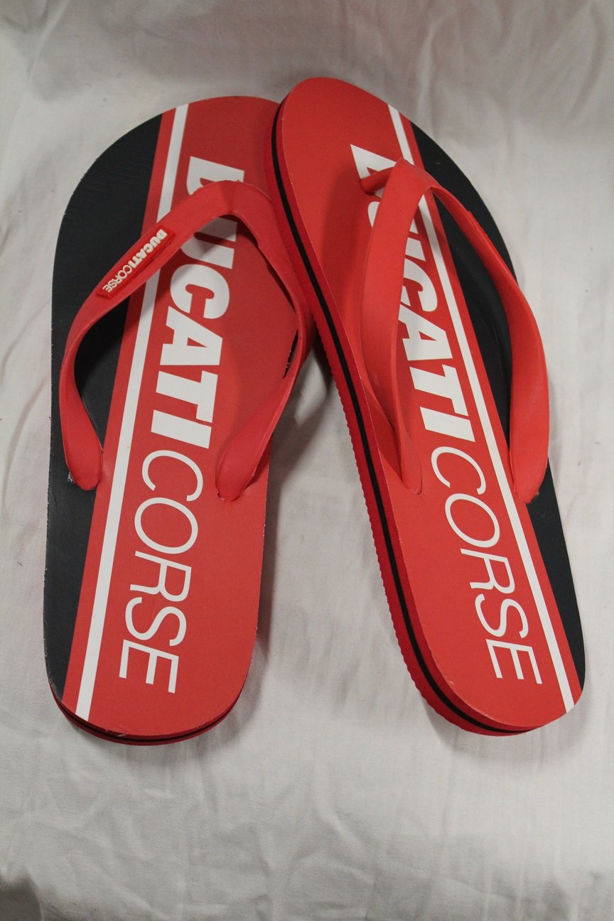ducati flip flops